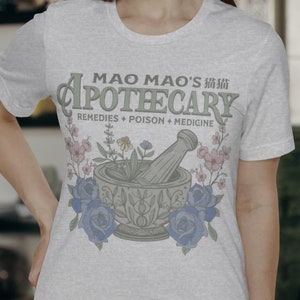 Mao Mao&#39;s Apothecary Shirt | Kawaii Anime Shirt | Bella+Canvas Unisex Anime Tshirt