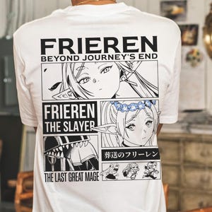 L'ultimo grande mago Anime Tshirt / Maglietta Anime grafica / Tshirt Anime unisex con stampa fronte-retro