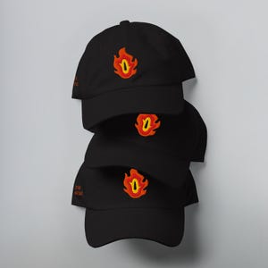 Kyōjurō Rengoku, Kimetsu no Yaiba Hat, Embroidered Anime Hats, Demon Slayer Gifts, Otaku Hats