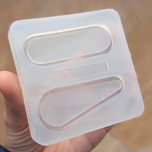 New Clip Shaker Mold, Shaker Mold, Silicone Mold, Mini Shaker Molds, Shaker Charms, UV Resin, Epoxy Resin