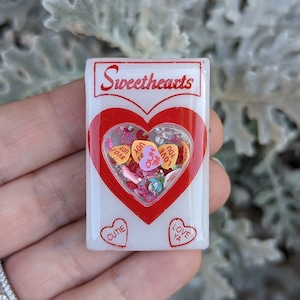Candy Heart Box Shaker Mold, Shaker Mold, Silicone Mold, Mini Shaker Molds, Shaker Charms, UV Resin, Epoxy Resin, Resin Shaker Molds
