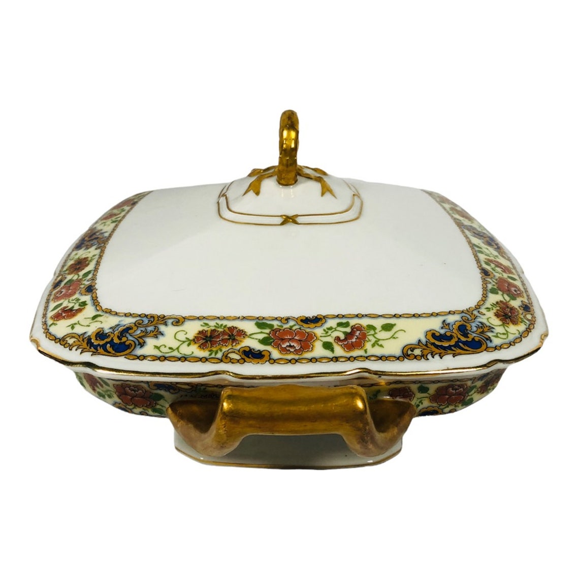 T & V Limoges France La Cloche Porcelain Lidded Tureen White Etsy UK