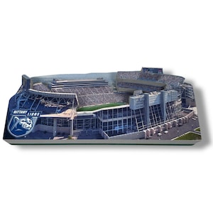 Vintage Homefield Nittany Lions Beaver Stadium Wood Shelf Sitter Stadium Replica