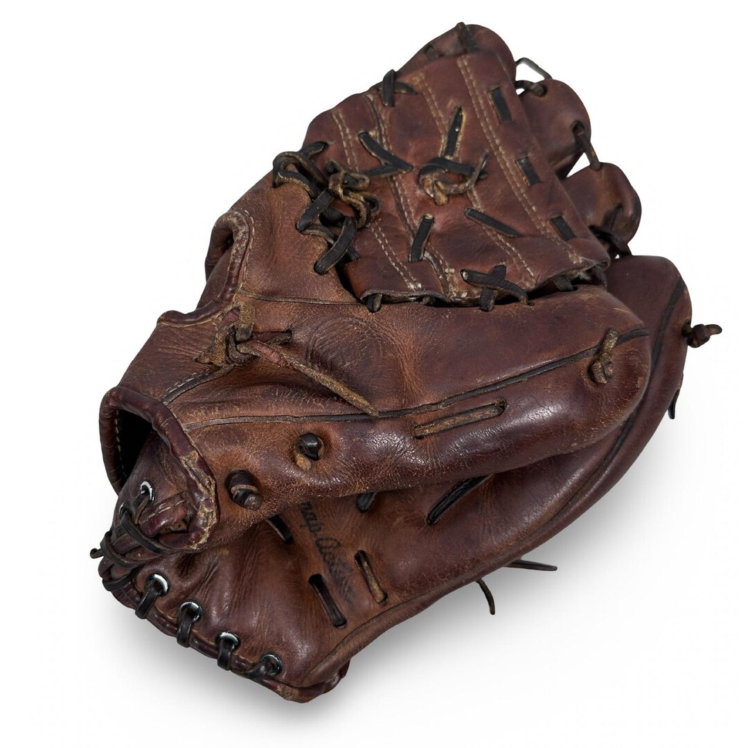 Vintage Wilson A22001 Al Kaline Youth Baseball Glove 50s 60s Brown RHT ...