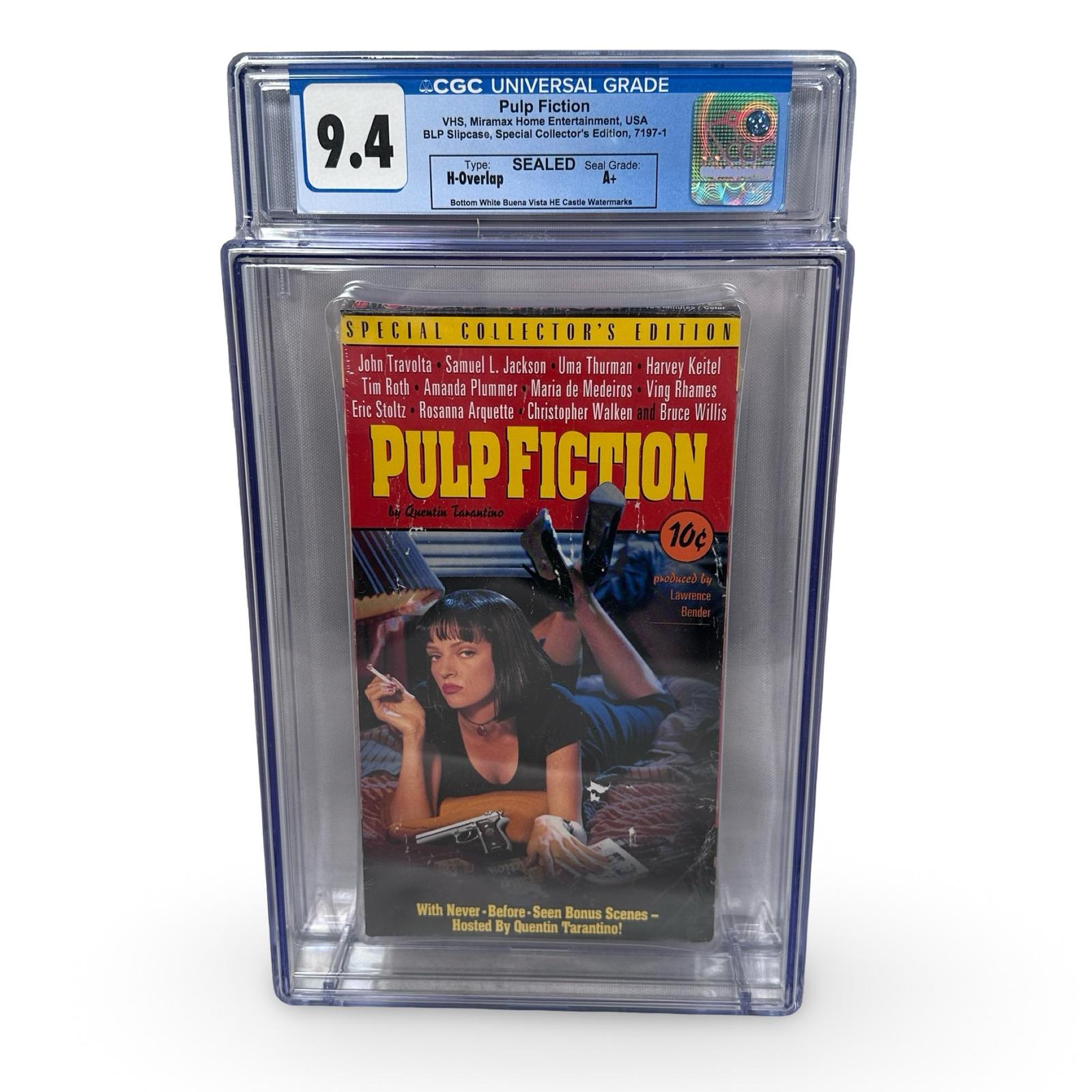 Pulp Fiction Vhs Sealed - Etsy