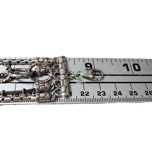 Brighton Pebble Cascade 5 Strand Bracelet Silver Tone Metal Women's Jewelry image 6