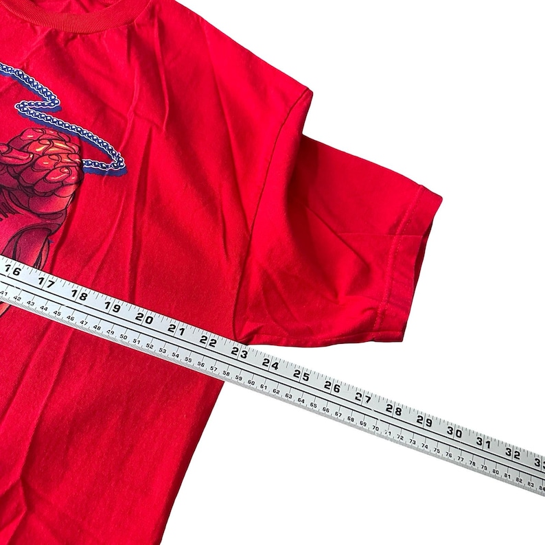 Marvel Invincible Iron Man Graphic T-Shirt Mens XL Red Y2K Superhero Y2K Mexico image 7