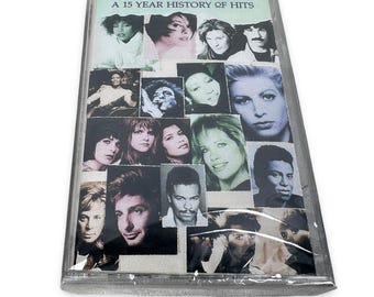 Arista A 15 Year History of Hits Cassette Tape Whitney Houston 1991 New Sealed