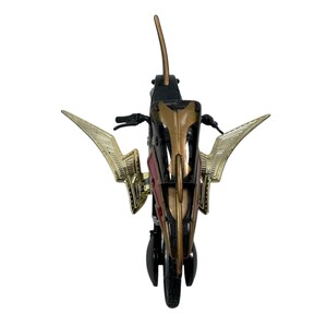 Figura de acción suelta de Bandai Power Rangers Ninja Storm Red Wind Tsunami Cycle (2002) imagen 2