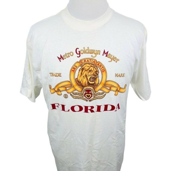 MGM Metro Goldwyn Mayer Mens T-Shirt Vintage Flor… - image 1