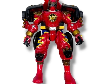 FIGURINE ARTICULÉE POWER Rangers - Dino Thunder Black Brachio Zord - Bandai 2003 EUR 10,00