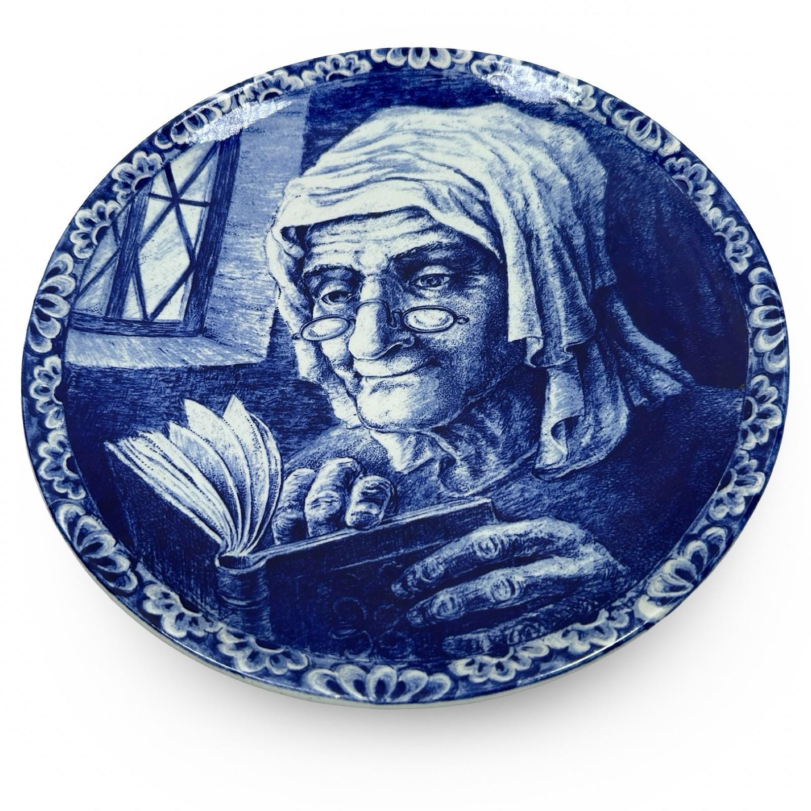 Delft Plate 14 Inches - Etsy