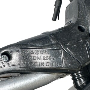 Figura de acción suelta de Bandai Power Rangers Ninja Storm Red Wind Tsunami Cycle (2002) imagen 7