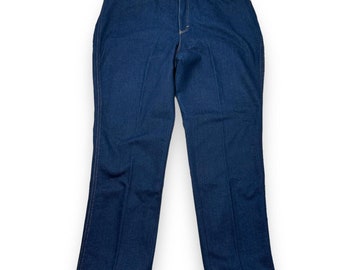Vintage Lee Riders Jeans Men's 40 Women's 26 Blue Denim Straight USA 80s Union