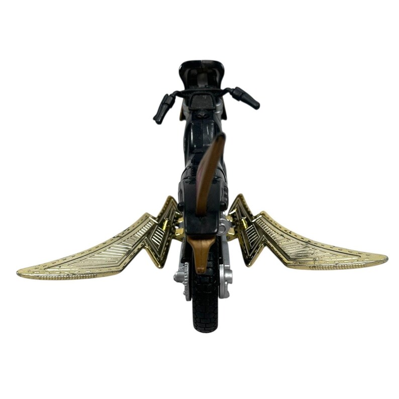 Figura de acción suelta de Bandai Power Rangers Ninja Storm Red Wind Tsunami Cycle (2002) imagen 4