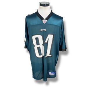 Vintage Reebok NFL Philadelphia Eagles Terrell Owens #81 Jersey Men’s XL Green