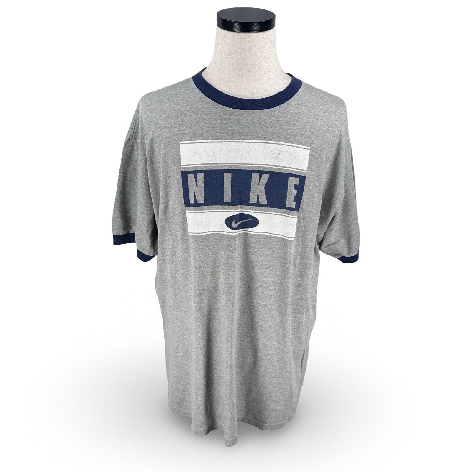 90s Nike Ringer Tee - Etsy