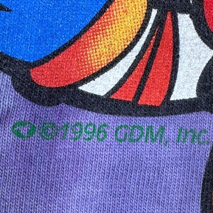 Vintage Liquid Blue Grateful Dead World Bears T-Shirt Mens Large Tie-Dye 90s USA image 6