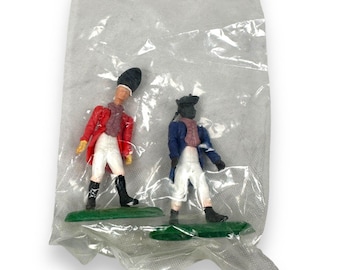 Men of '76 Revolutionary War African American Red Coat Blue Coat Soldier Figures