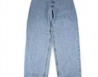Levis 560 Comfort Fit Y2K Jeans Mens 38x32 Light Wash Blue Tapered Leg NWT New