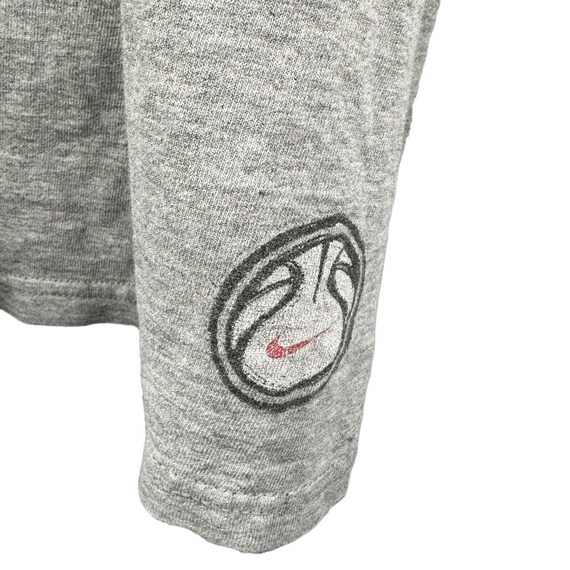 Vintage Nike Basketball Men's T-Shirt XL Gray Whi… - image 4