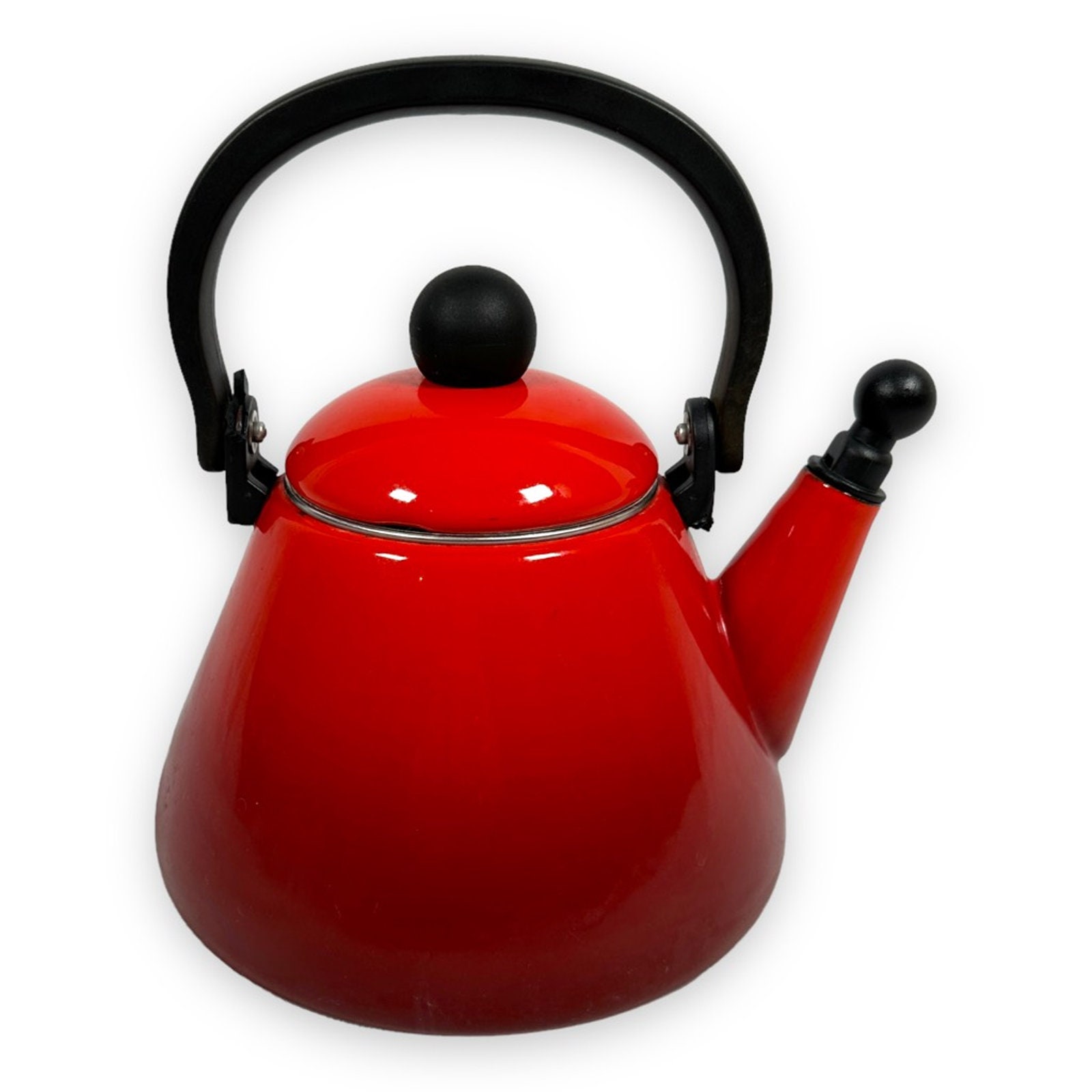 Le Creuset Classic 1.7-Qt. Cerise Red Whistling Stovetop Tea