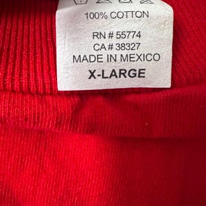 Marvel Invincible Iron Man Graphic T-Shirt Mens XL Red Y2K Superhero Y2K Mexico image 6