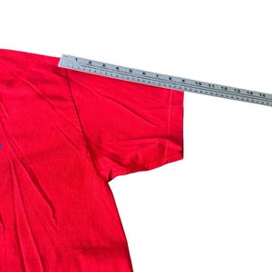 Marvel Invincible Iron Man Graphic T-Shirt Mens XL Red Y2K Superhero Y2K Mexico image 8