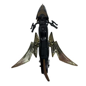 Figura de acción suelta de Bandai Power Rangers Ninja Storm Red Wind Tsunami Cycle (2002) imagen 5