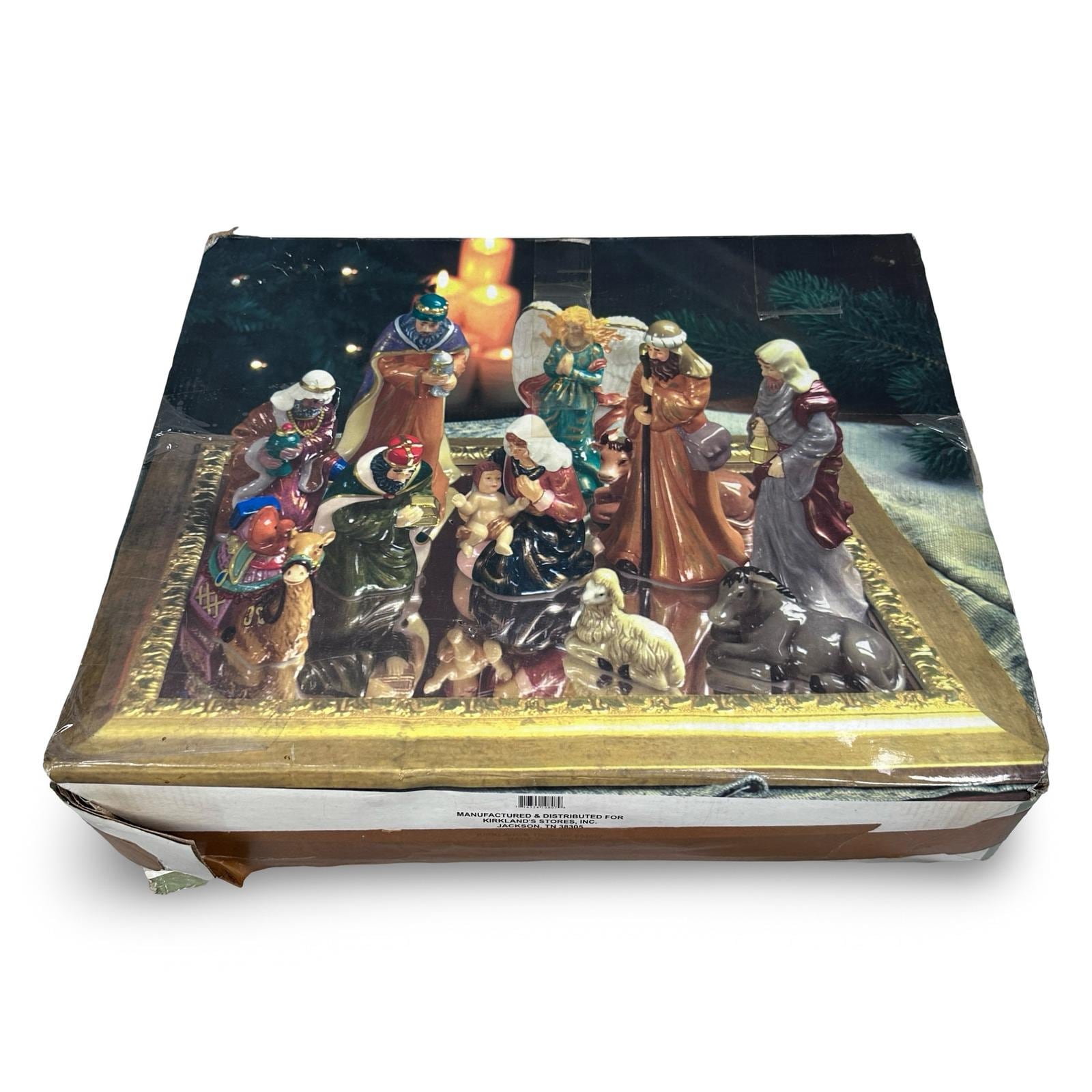 13 Piece Porcelain Nativity - Etsy