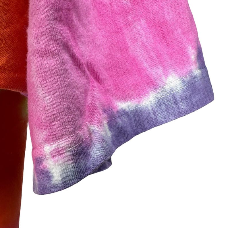 Vintage Liquid Blue Grateful Dead World Bears T-Shirt Mens Large Tie-Dye 90s USA image 5