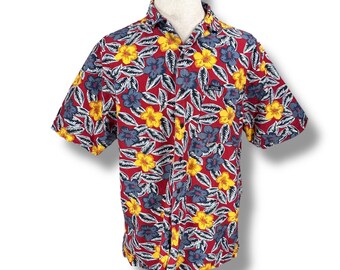 90s Vintage Polo Ralph Lauren Clayton Floral Button up Shirt / GQ
