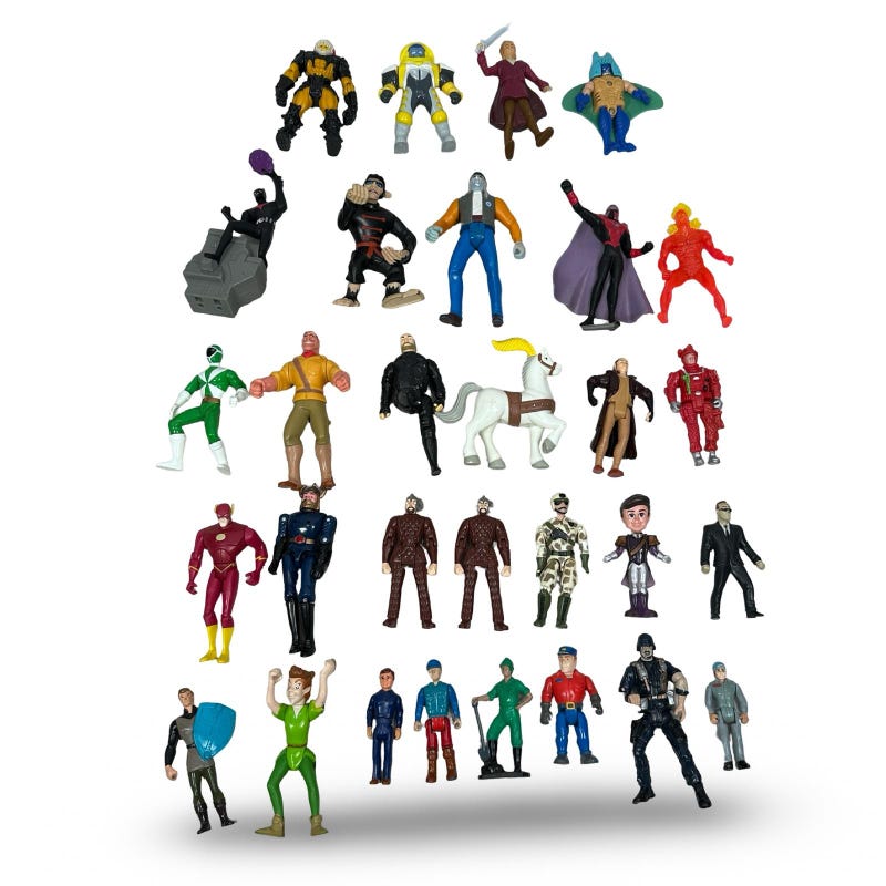Vintage Action Figure Lots - Etsy