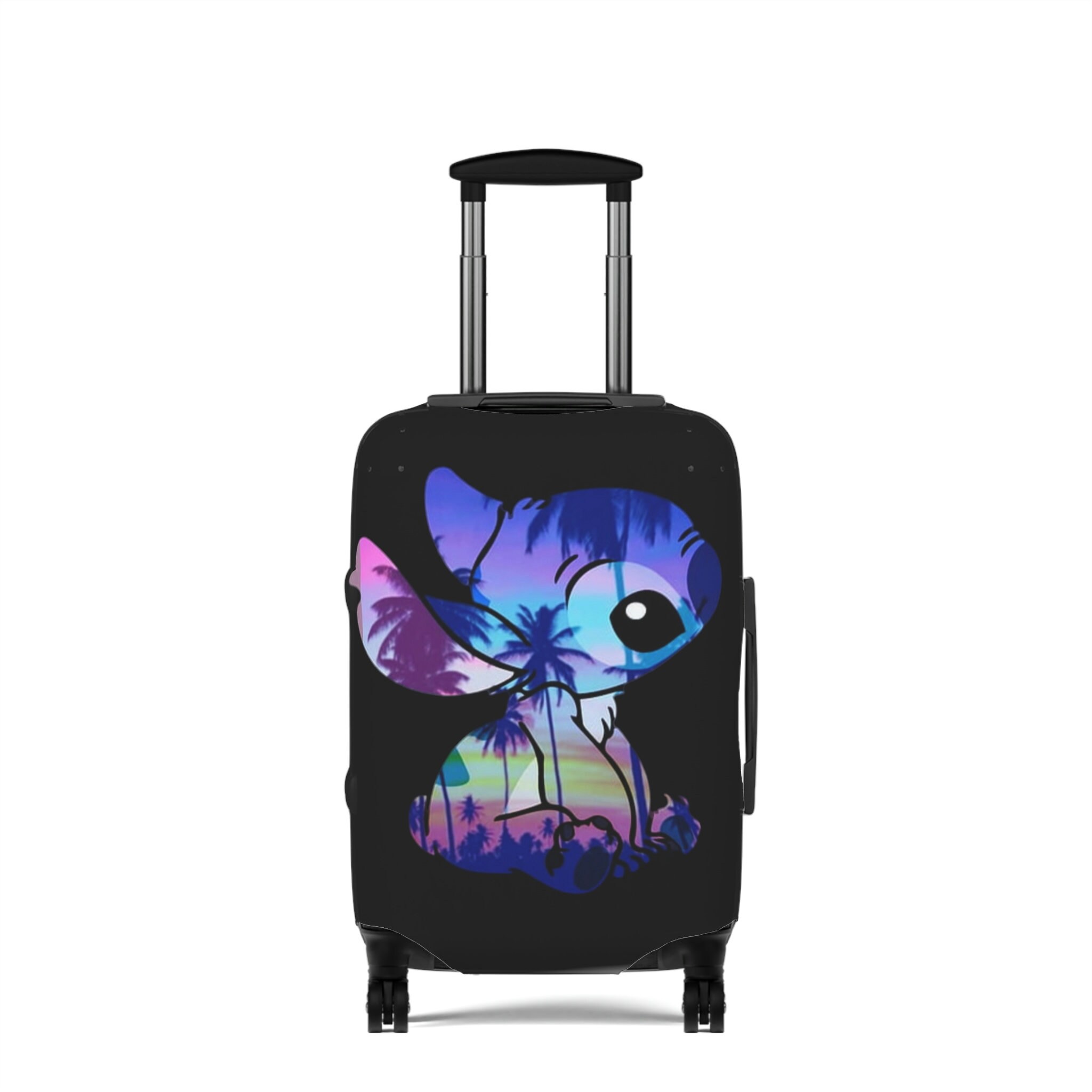 Lilo And Stitch Colorful Beach Theme Luggage Cover Suitcases Cover