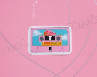 Boy with Luv | BTS Stickers | Stickers for Laptop, Water Bottle, Phone, and Journaling | Fanart