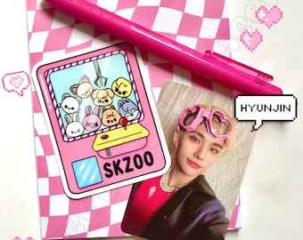 SKZOO Kinder Krallen Sticker: Stray Kids Matt Vinyl Aufkleber