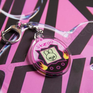 Dwaekki SKZOO Tamagotchi Keychain | Stray Kids Kpop Acrylic Keychain