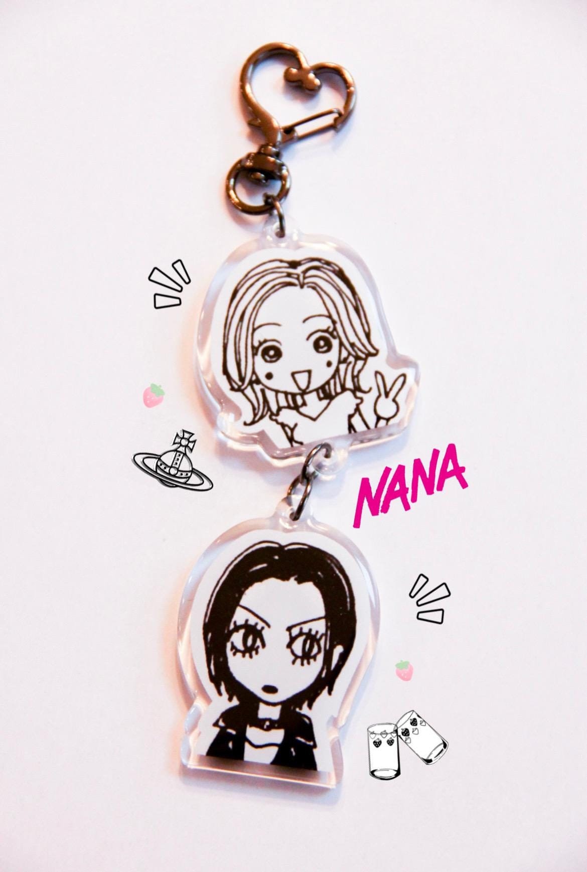 Nana Anime Keychain - Etsy