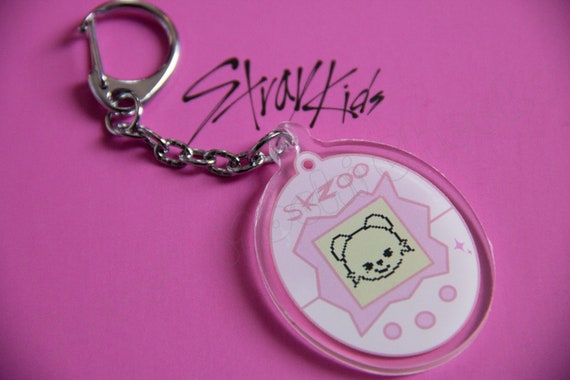 Jiniret SKZOO Tamagotchi Keychain | Stray Kids Kpop Acrylic