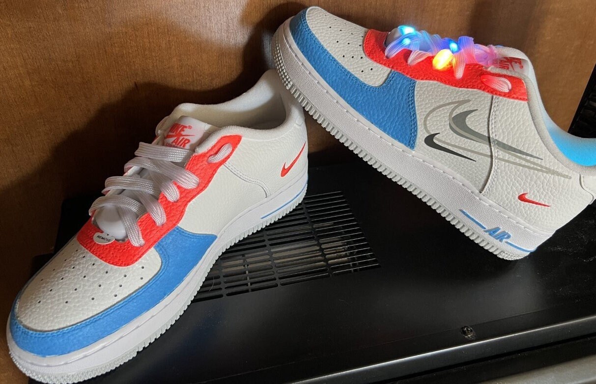 Air Force 1 LV Rainbow Custom  Confection Française – HD Custom