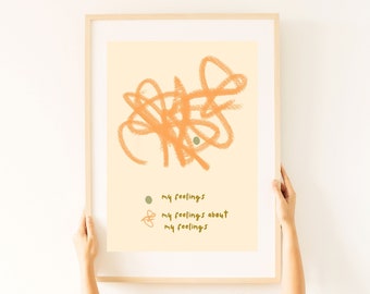 I miei sentimenti / Arte da parete stampabile