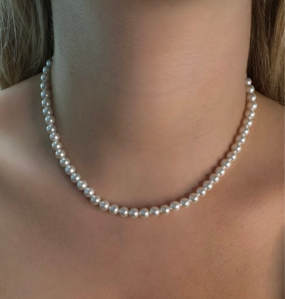 ★2024FW新作★GROVE★CLASSIC PEARL NECKLACE Classic Pearl Necklace | Oro Jewels