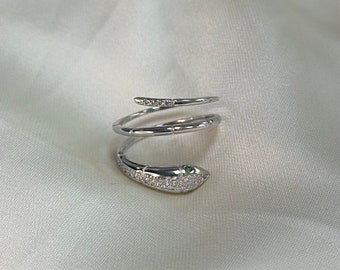 Spinning Snake Ring