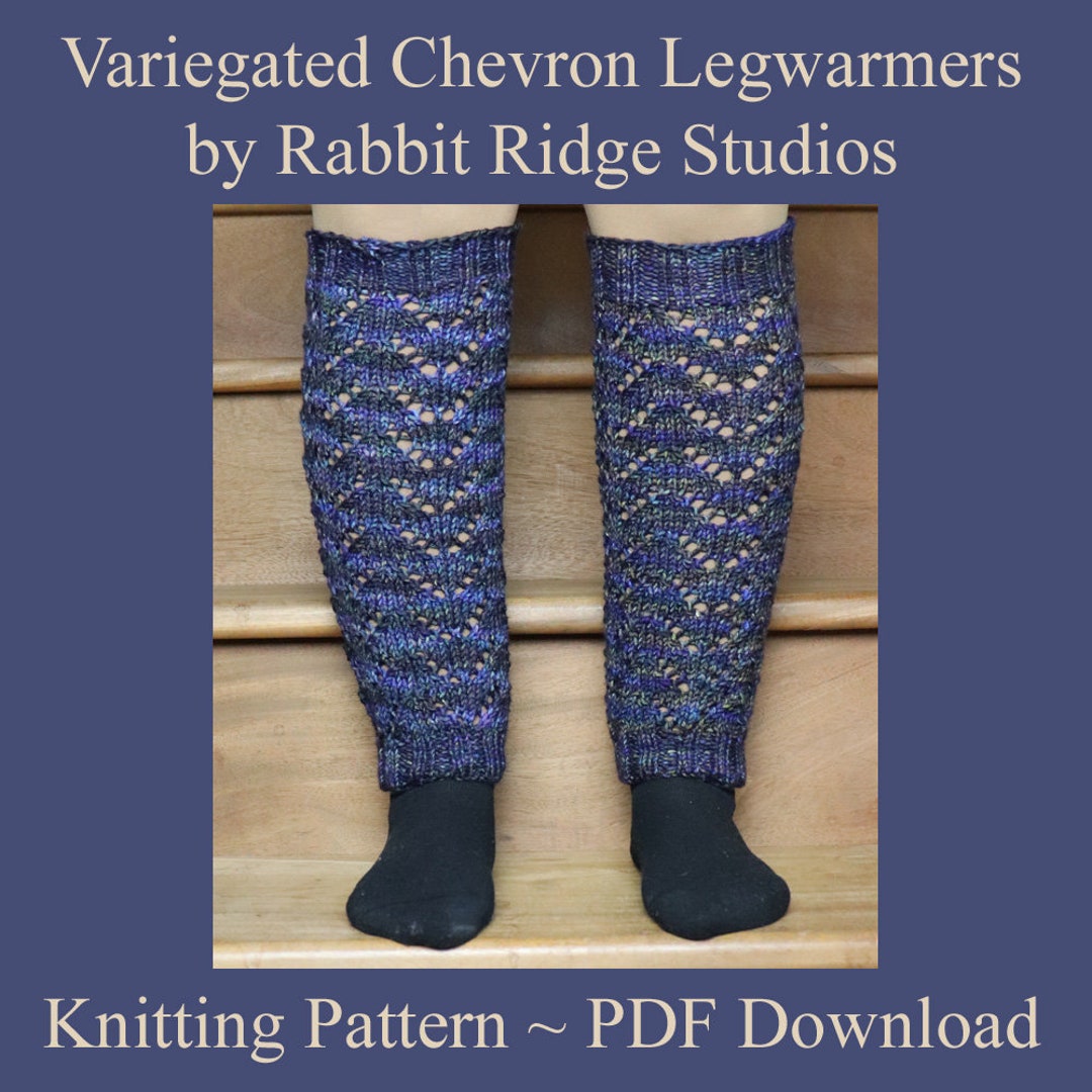 Legwarmer Knitting Pattern Patterns Knitting Chevron Pattern Zigzag