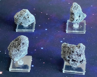 Miniature Asteroids for Space Games