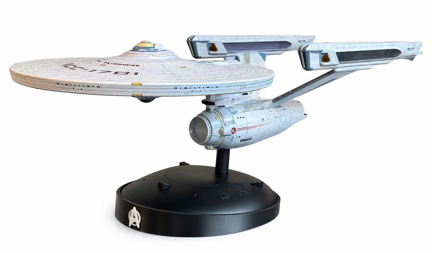 TOMY U.S.S. Enterprise Refit 1/350 Display Base 3D Printed Stand