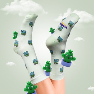 Cactus Socks | Quirky and Fun Socks