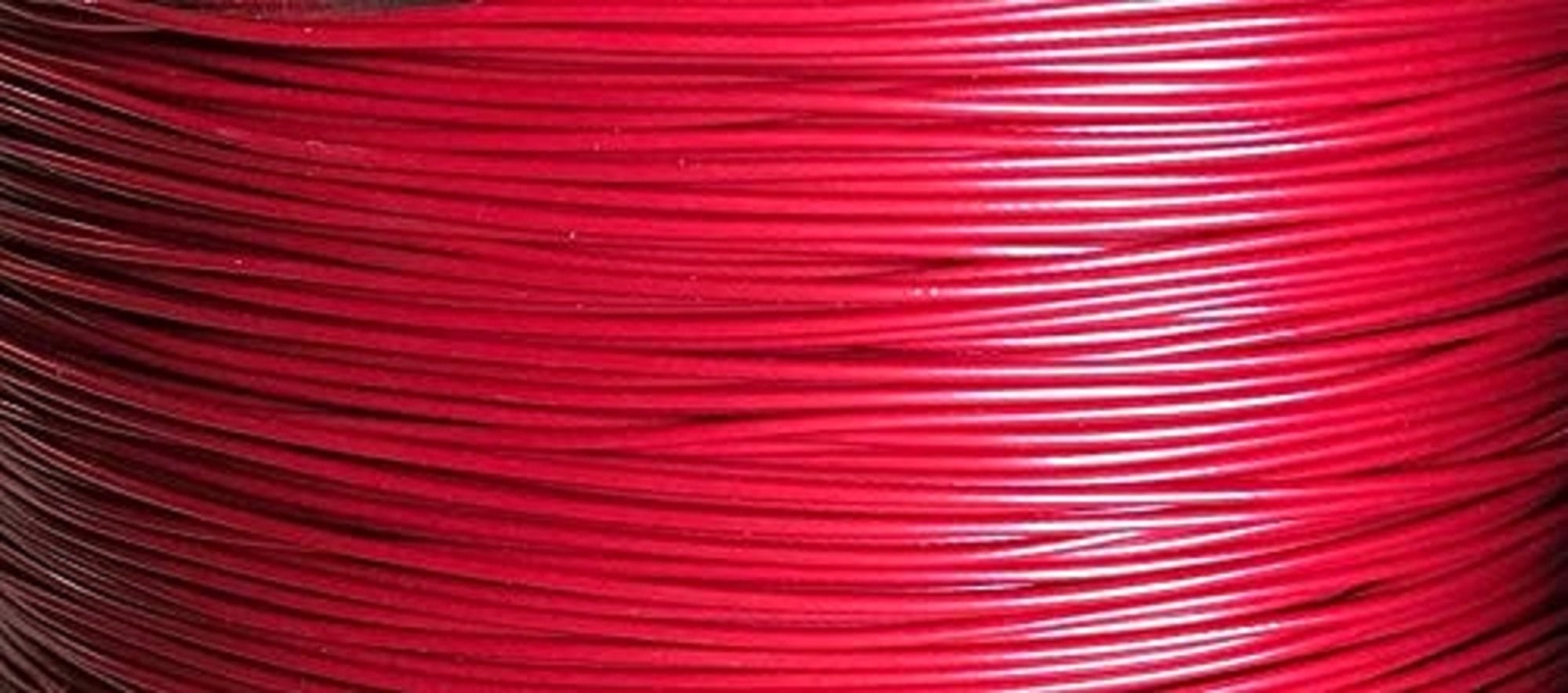 Color Vinyl Coated Wire Rope Cable, 1/16 3/32 7x7 Cable red, Orange