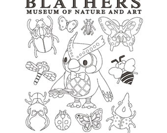 Blathers Museum Embroidery PES File
