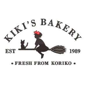 Kiki’s Bakery Embroidery PES File